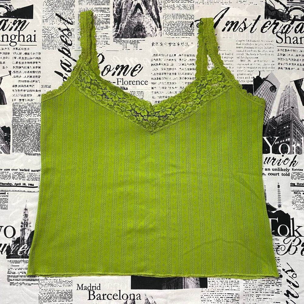 Joneswear Jeans Women's Green tank top y2k